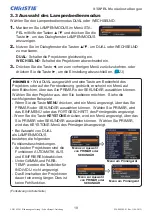 Preview for 101 page of Christie LW41 User Manual