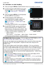 Preview for 418 page of Christie LW41 User Manual