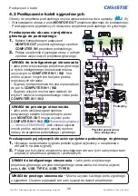 Preview for 550 page of Christie LW41 User Manual