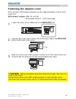 Preview for 25 page of Christie LW502 User Manual