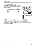 Preview for 35 page of Christie LW502 User Manual