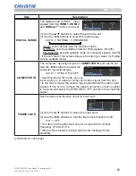 Preview for 67 page of Christie LW502 User Manual