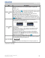 Preview for 85 page of Christie LW502 User Manual