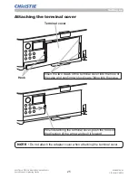 Предварительный просмотр 26 страницы Christie LW651i Operating Manual