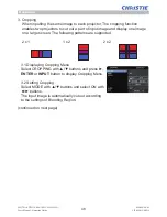 Предварительный просмотр 49 страницы Christie LW651i Operating Manual