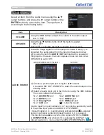 Preview for 81 page of Christie LW651i Operating Manual