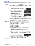 Предварительный просмотр 104 страницы Christie LW651i Operating Manual