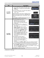 Предварительный просмотр 107 страницы Christie LW651i Operating Manual