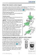 Preview for 16 page of Christie LWU420 Manual