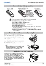 Preview for 17 page of Christie LWU505 User Manual