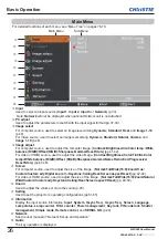 Preview for 28 page of Christie LWU505 User Manual