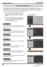 Preview for 40 page of Christie LWU505 User Manual