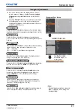 Preview for 43 page of Christie LWU505 User Manual