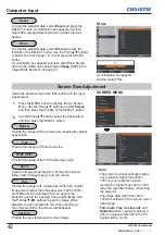 Preview for 44 page of Christie LWU505 User Manual