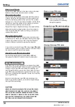 Preview for 56 page of Christie LWU505 User Manual