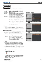 Preview for 59 page of Christie LWU505 User Manual