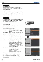 Preview for 62 page of Christie LWU505 User Manual