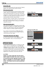 Preview for 64 page of Christie LWU505 User Manual