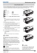 Preview for 71 page of Christie LWU505 User Manual