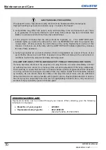 Preview for 72 page of Christie LWU505 User Manual