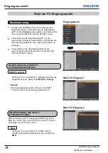 Preview for 128 page of Christie LWU505 User Manual