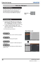 Preview for 134 page of Christie LWU505 User Manual