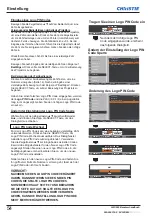 Preview for 148 page of Christie LWU505 User Manual