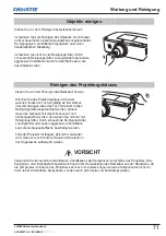 Preview for 165 page of Christie LWU505 User Manual