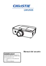 Preview for 279 page of Christie LWU505 User Manual