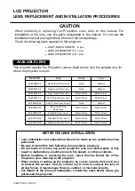 Christie LX1500 Quick Start Manual предпросмотр