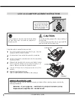 Предварительный просмотр 2 страницы Christie LX32 Replacement Instructions