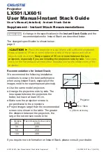 Preview for 3 page of Christie LX501 Supplement Manual