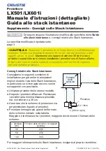 Preview for 7 page of Christie LX501 Supplement Manual