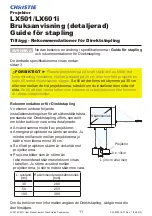 Preview for 13 page of Christie LX501 Supplement Manual