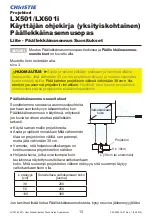 Preview for 15 page of Christie LX501 Supplement Manual