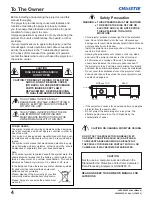 Preview for 6 page of Christie LX505 User Manual