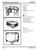 Preview for 12 page of Christie LX505 User Manual