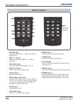 Предварительный просмотр 16 страницы Christie LX505 User Manual