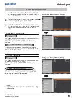 Preview for 47 page of Christie LX505 User Manual