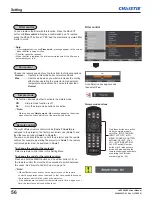 Предварительный просмотр 58 страницы Christie LX505 User Manual