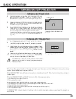 Preview for 21 page of Christie Matrix 2500 38-MX2001-01 User Manual