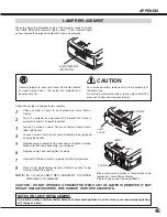 Preview for 45 page of Christie Matrix 2500 38-MX2001-01 User Manual