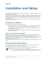 Предварительный просмотр 16 страницы Christie MicroTiles Installation And Setup Manual