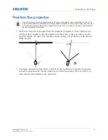 Preview for 13 page of Christie Mirage 4K25 Setup Manual