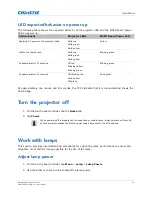 Предварительный просмотр 57 страницы Christie Mirage 4K35 User Manual