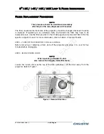 Preview for 6 page of Christie Mirage S+14K Replacement Instructions Manual