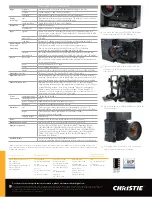 Preview for 2 page of Christie Mirage WU-L Brochure & Specs