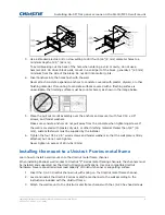 Предварительный просмотр 8 страницы Christie ML10 Installing