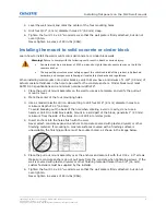 Предварительный просмотр 6 страницы Christie ML20 Instruction Sheet