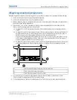 Предварительный просмотр 7 страницы Christie One Instruction Sheet